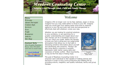 Desktop Screenshot of meadowscounselingcenter.com